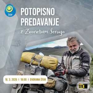 Potopisno predavanje z Zvonetom Šerugo