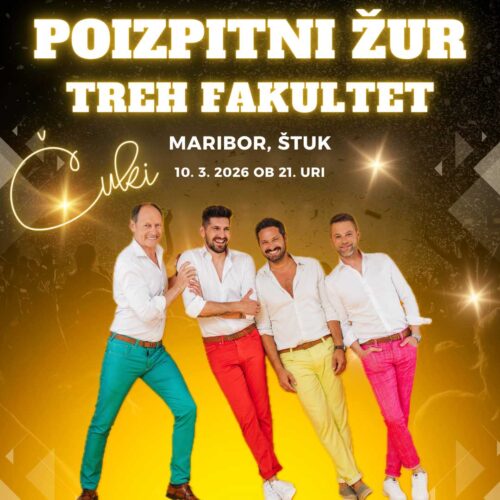 Poizpitni žur treh fakultet - ČUKI